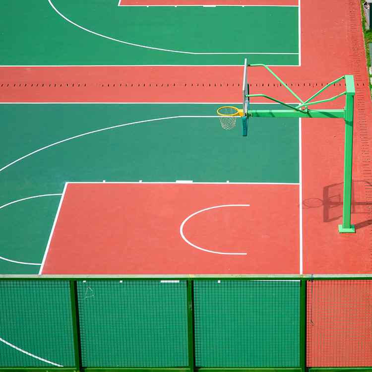 毕节篮球场地面施工材料有哪些种类?